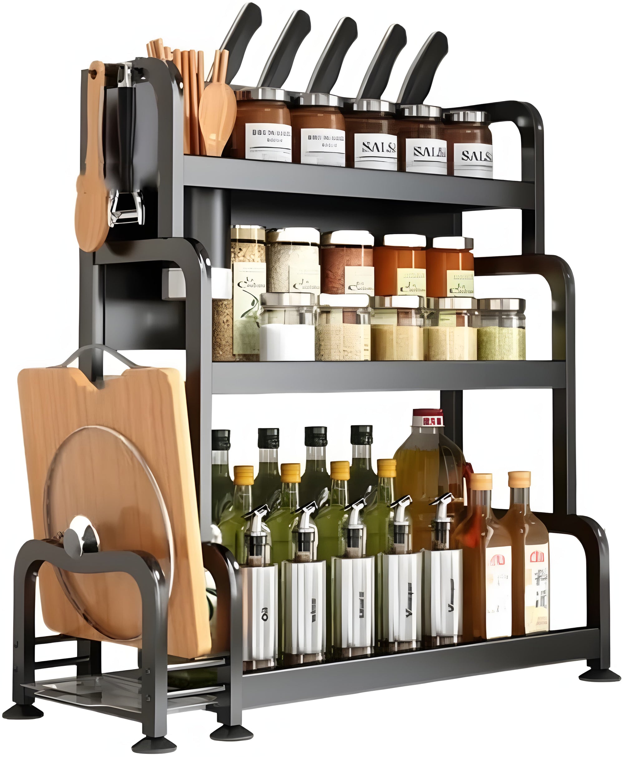 Prateleira Organizadora de Temperos