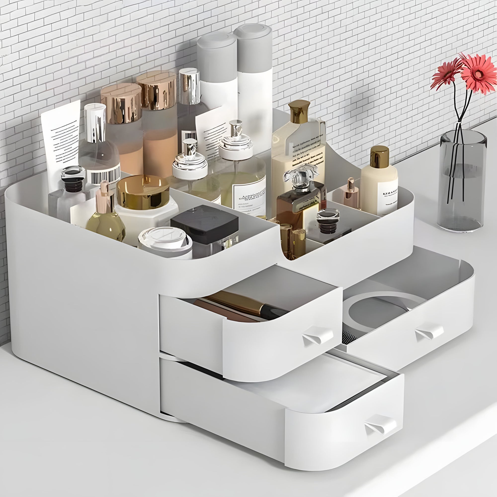 Organizador de Mesa com Gavetas