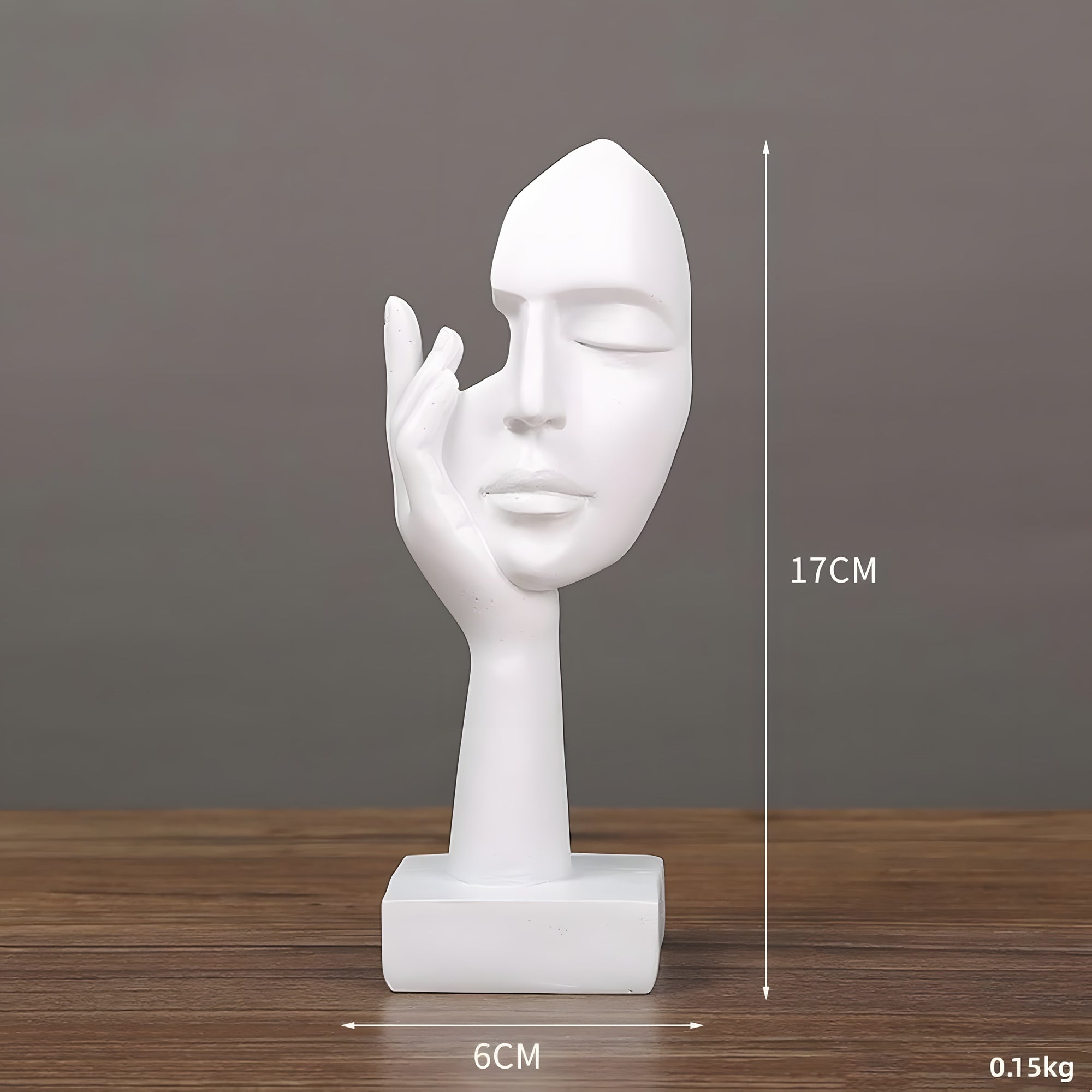 Escultura Decorativa Minimalista – Linha Reflexão Humana