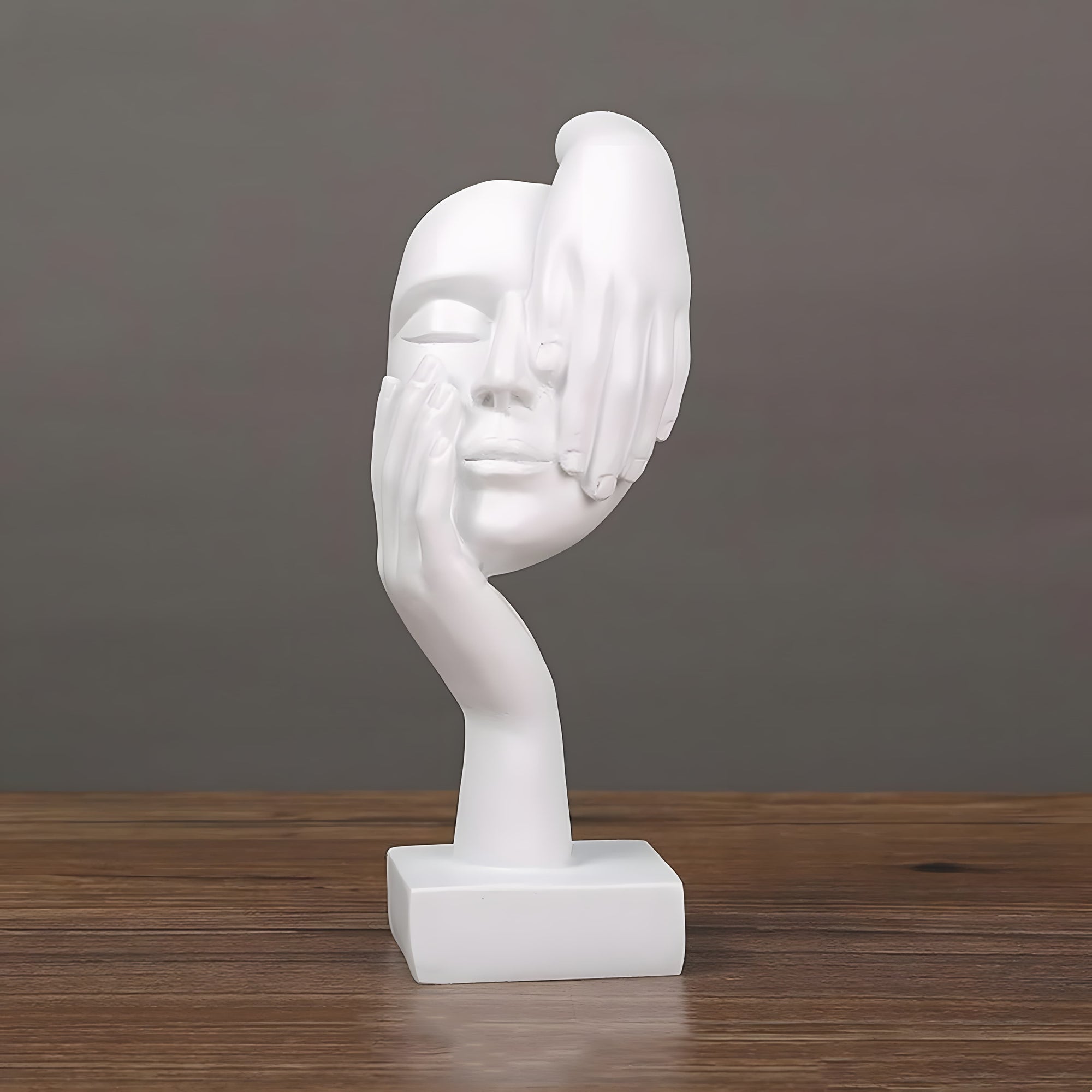 Escultura Decorativa Minimalista – Linha Reflexão Humana