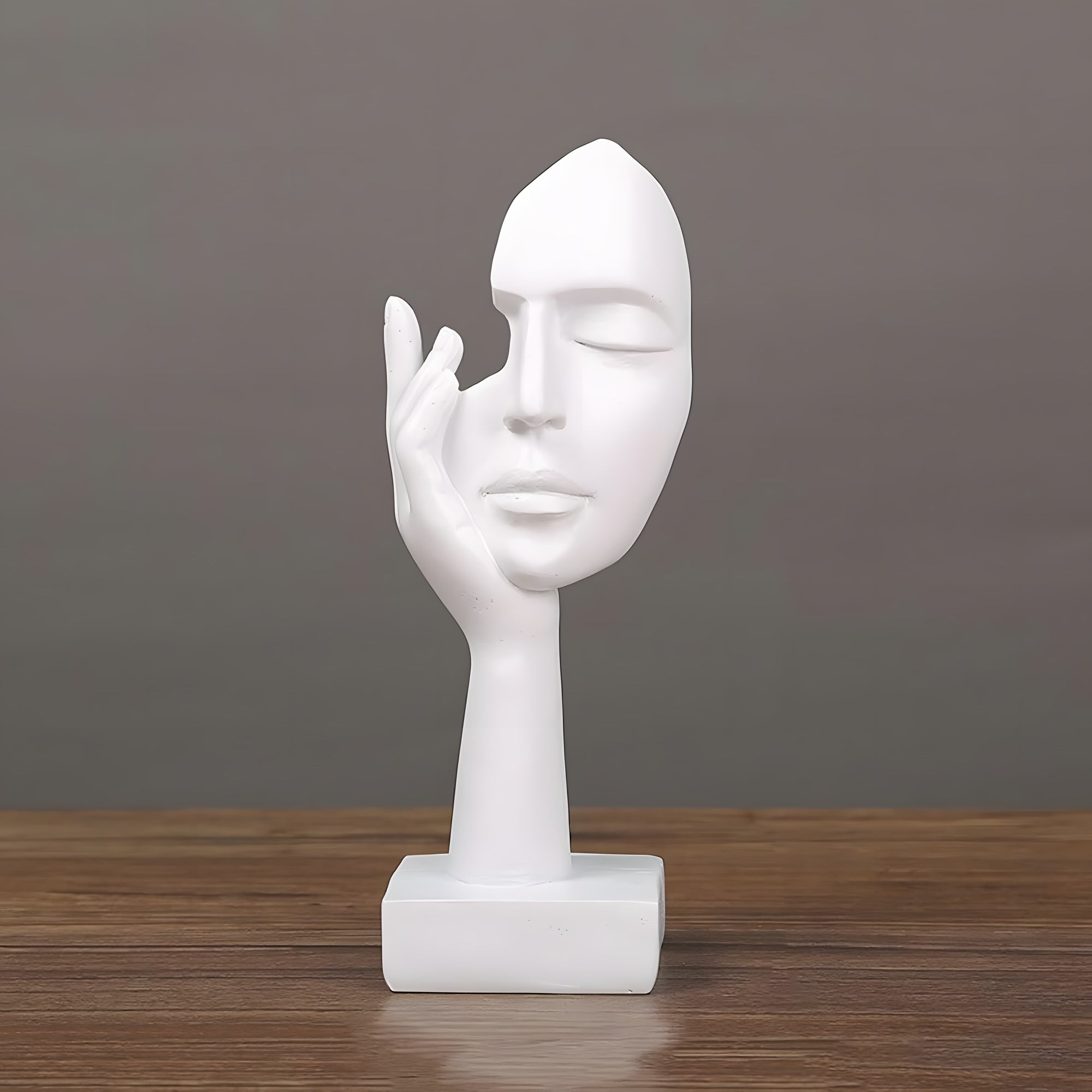 Escultura Decorativa Minimalista – Linha Reflexão Humana