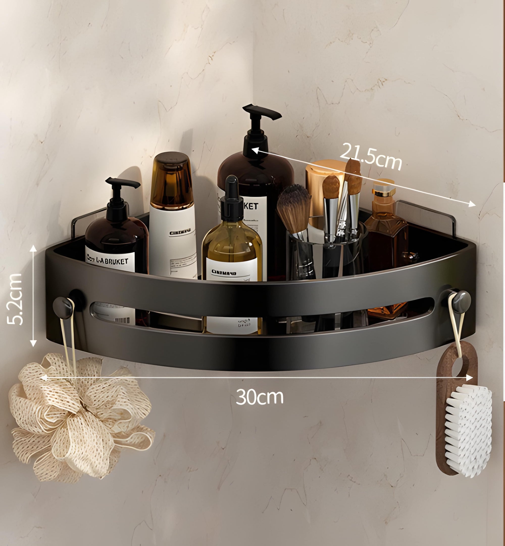 Suporte de Canto – Fixação Sem Furos