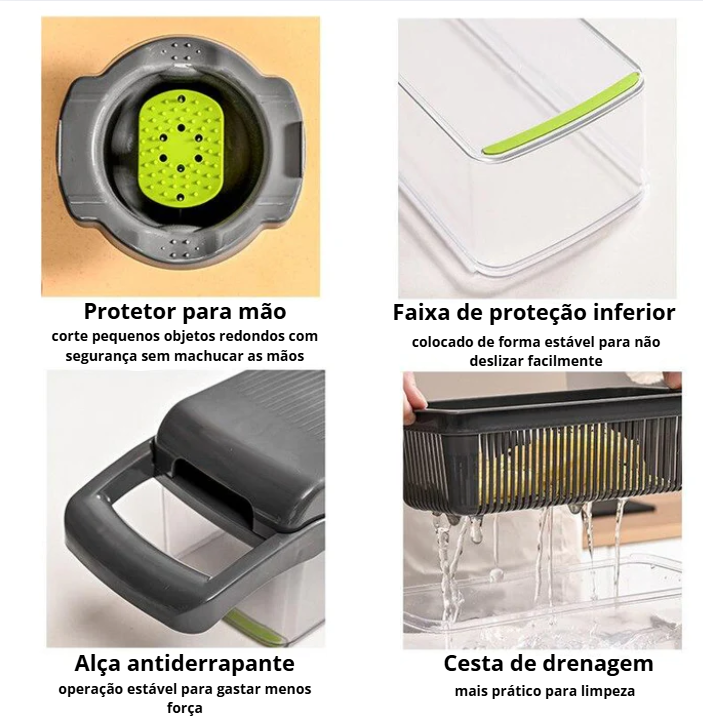 Cortador Multifuncional 12 em 1