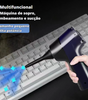 Mini Aspirador de Pó Portátil Recarregável | Kit Completo de Bicos