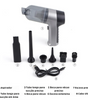 Mini Aspirador de Pó Portátil Recarregável | Kit Completo de Bicos