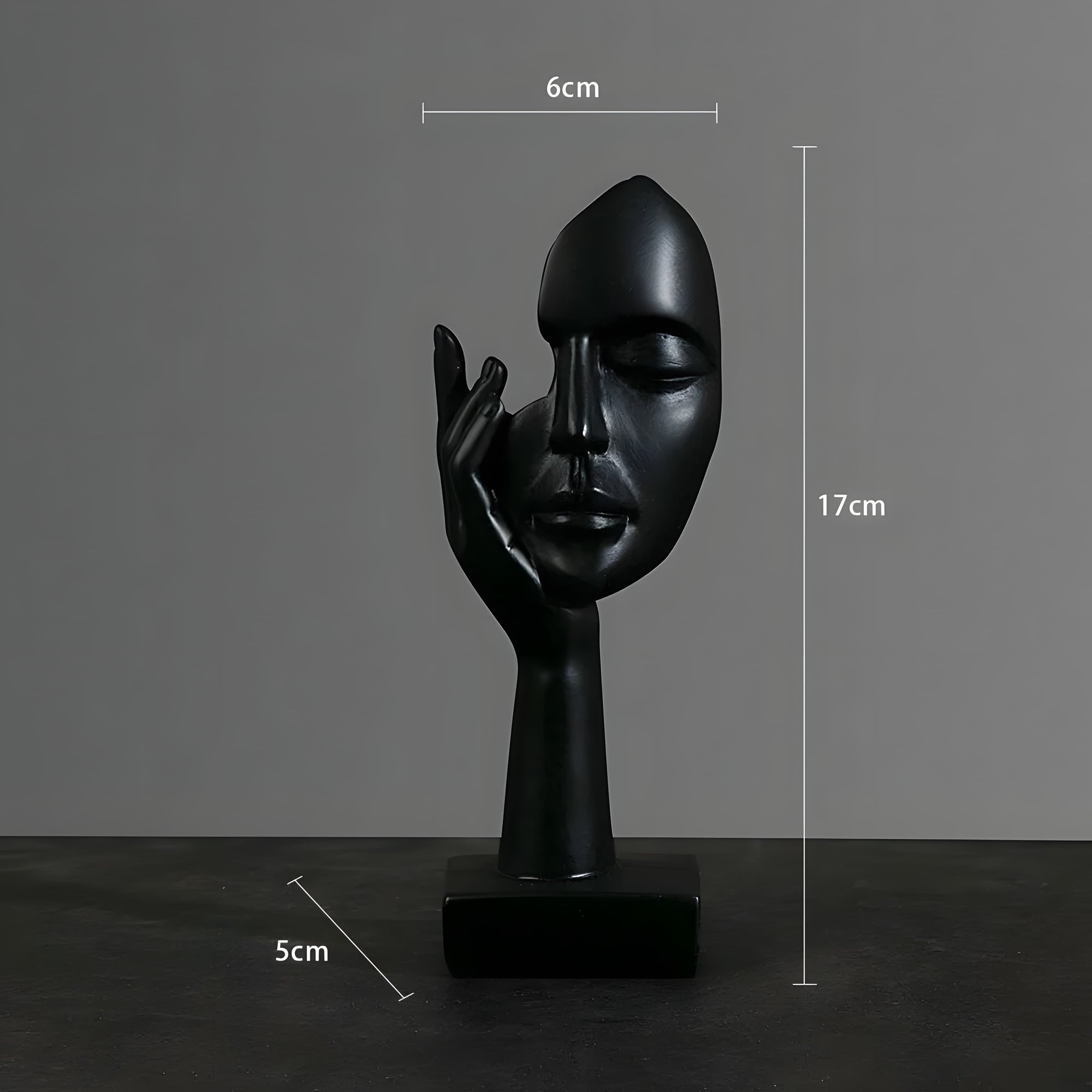 Escultura Decorativa Minimalista – Linha Reflexão Humana