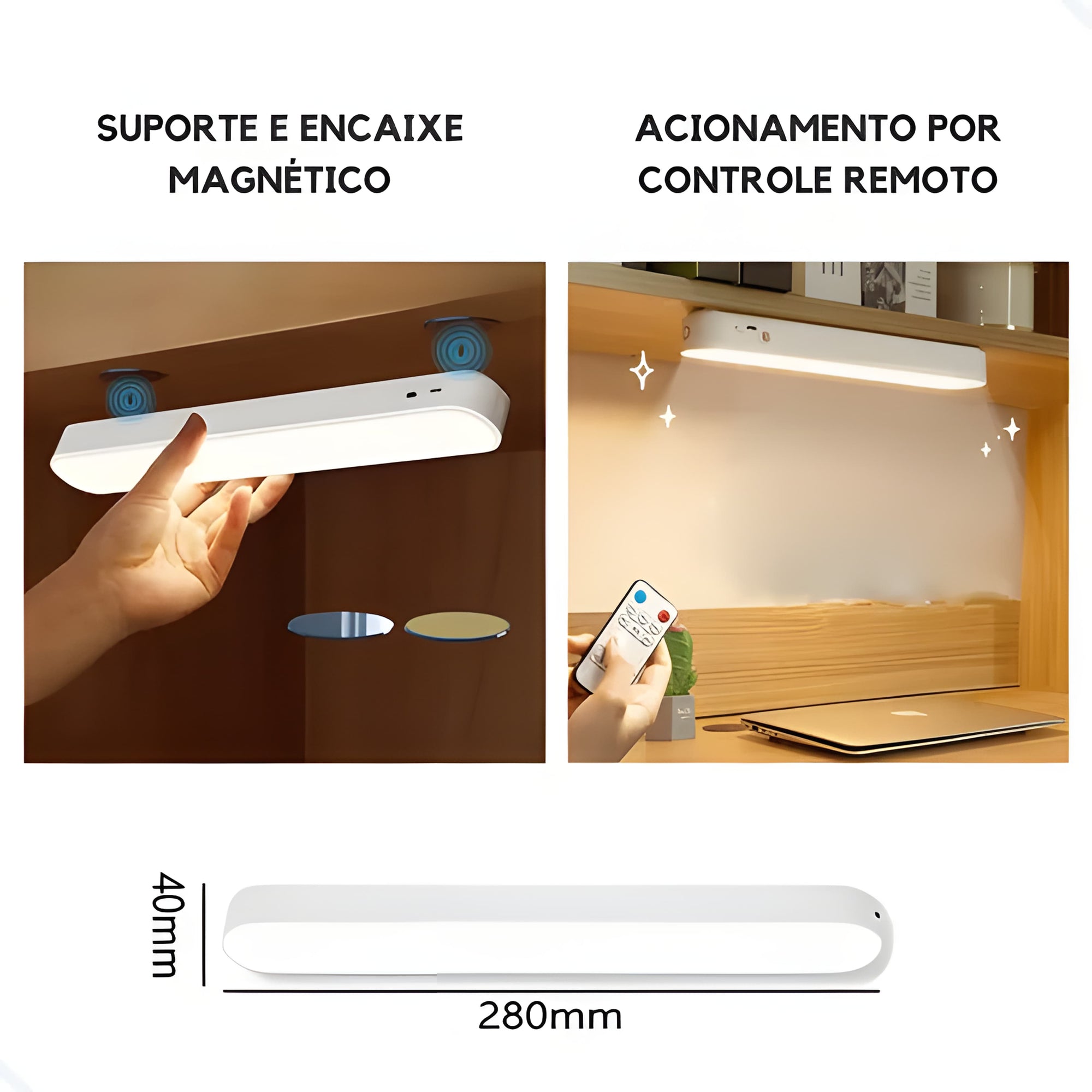 Luminária LED Sem Fio