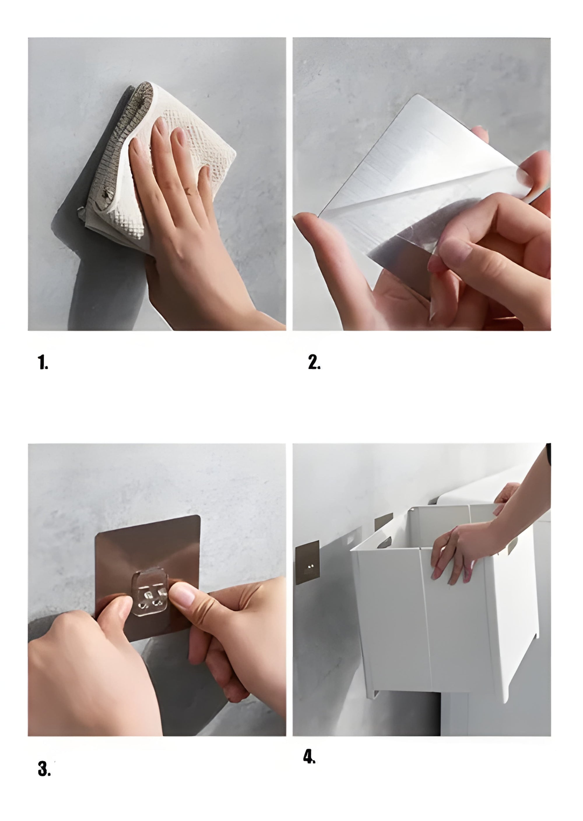 Cesto Organizador Dobrável de Parede