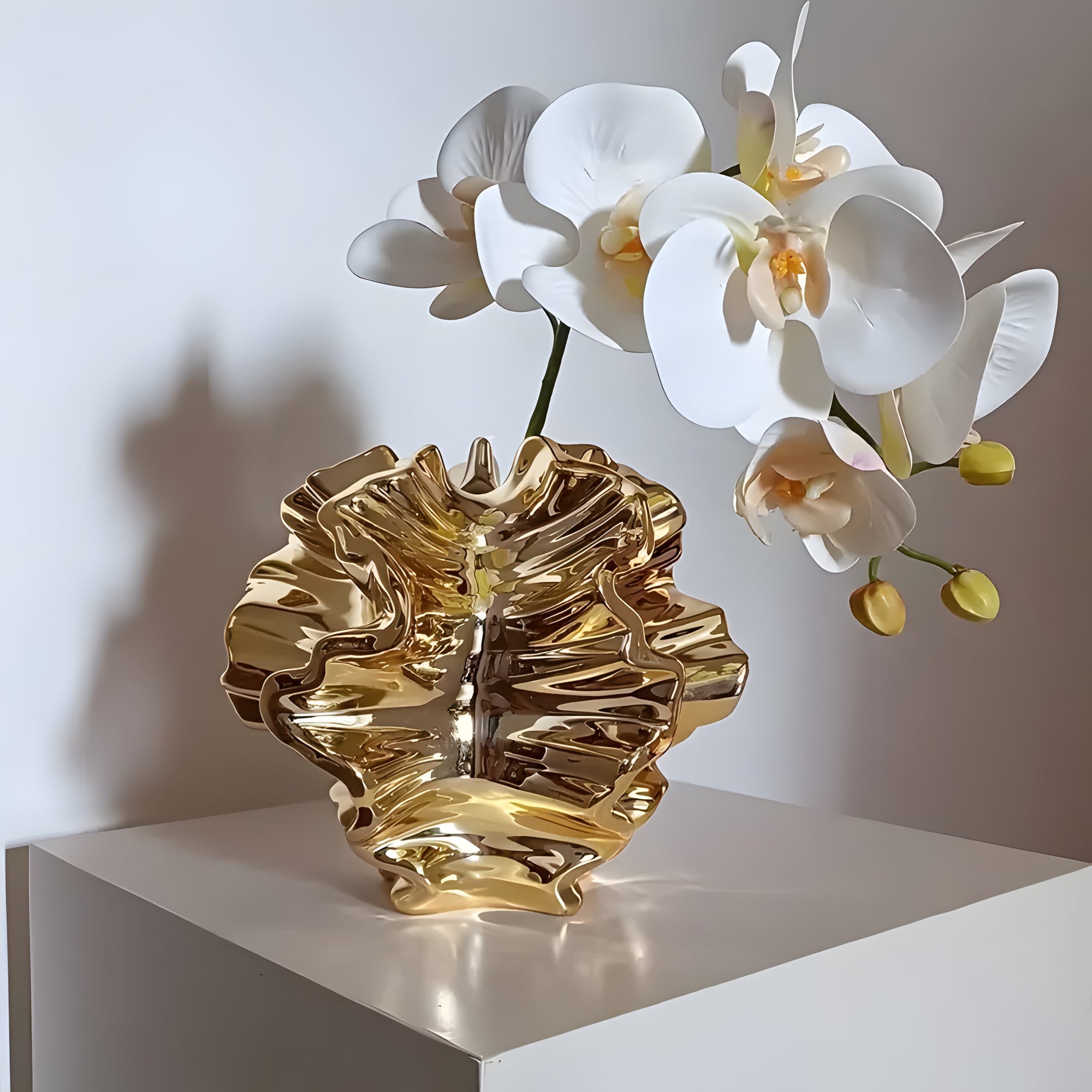 Vaso Decorativo Texturizado | Design Matte Premium