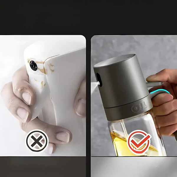 Pulverizador de Azeite em Vidro Borossilicato