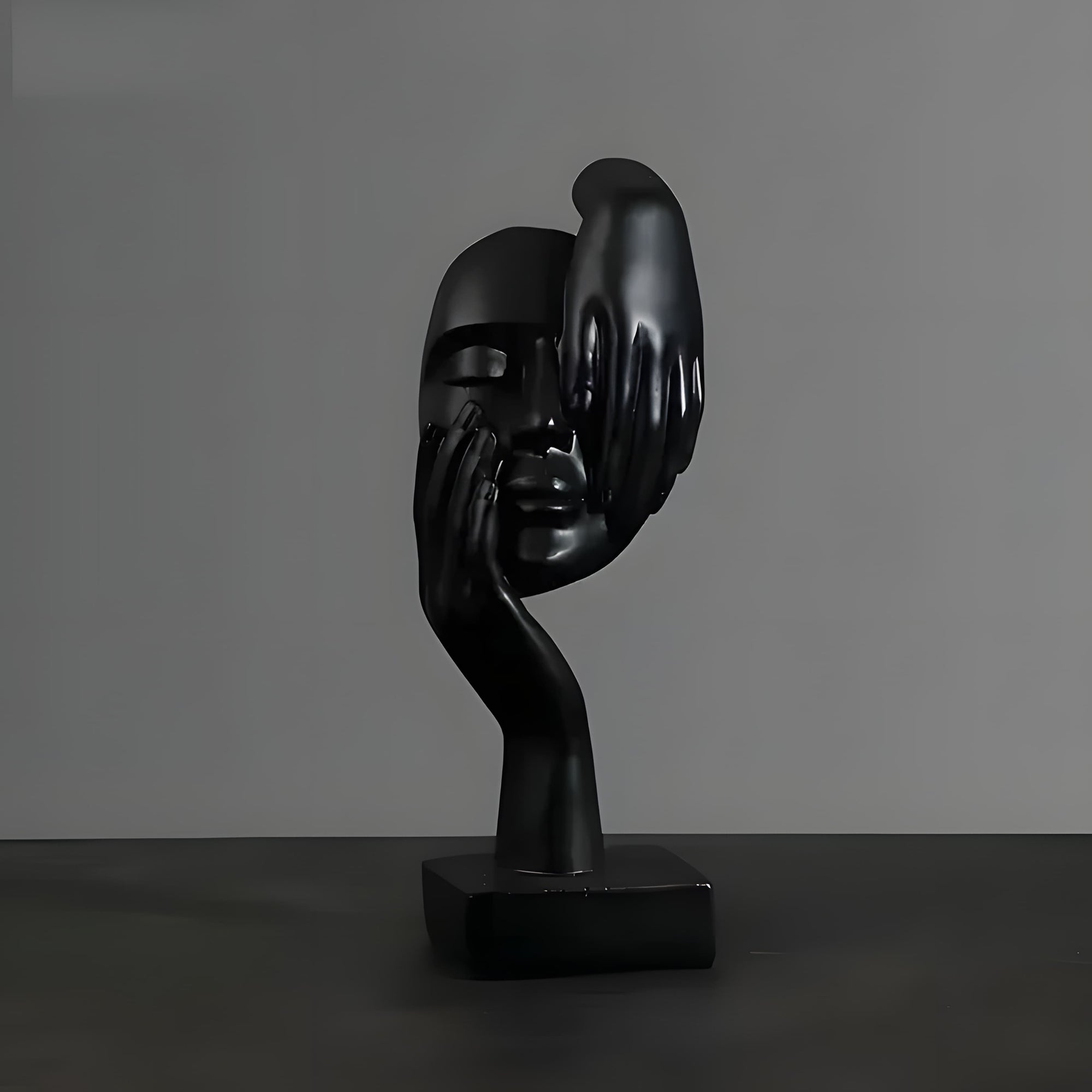 Escultura Decorativa Minimalista – Linha Reflexão Humana
