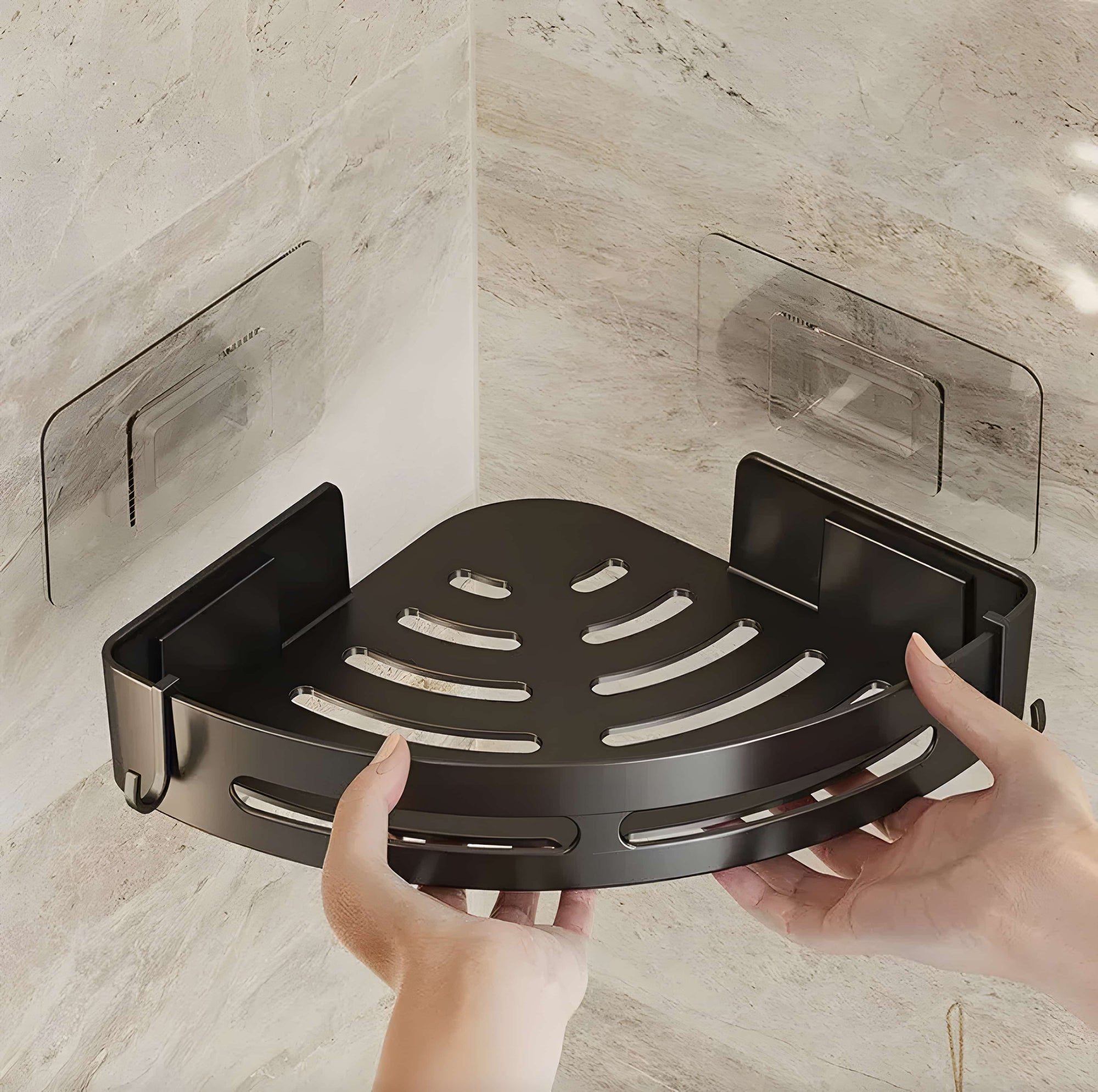 Suporte de Canto – Fixação Sem Furos