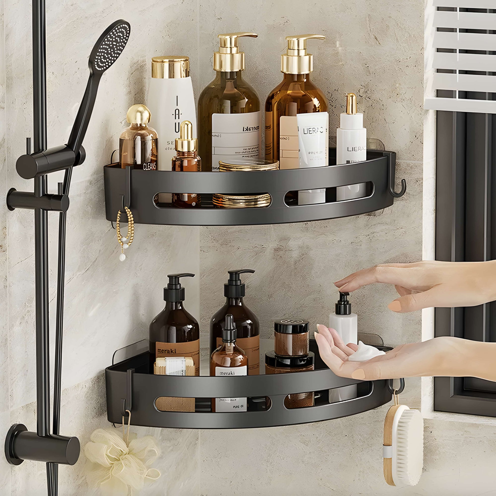 Suporte de Canto – Fixação Sem Furos