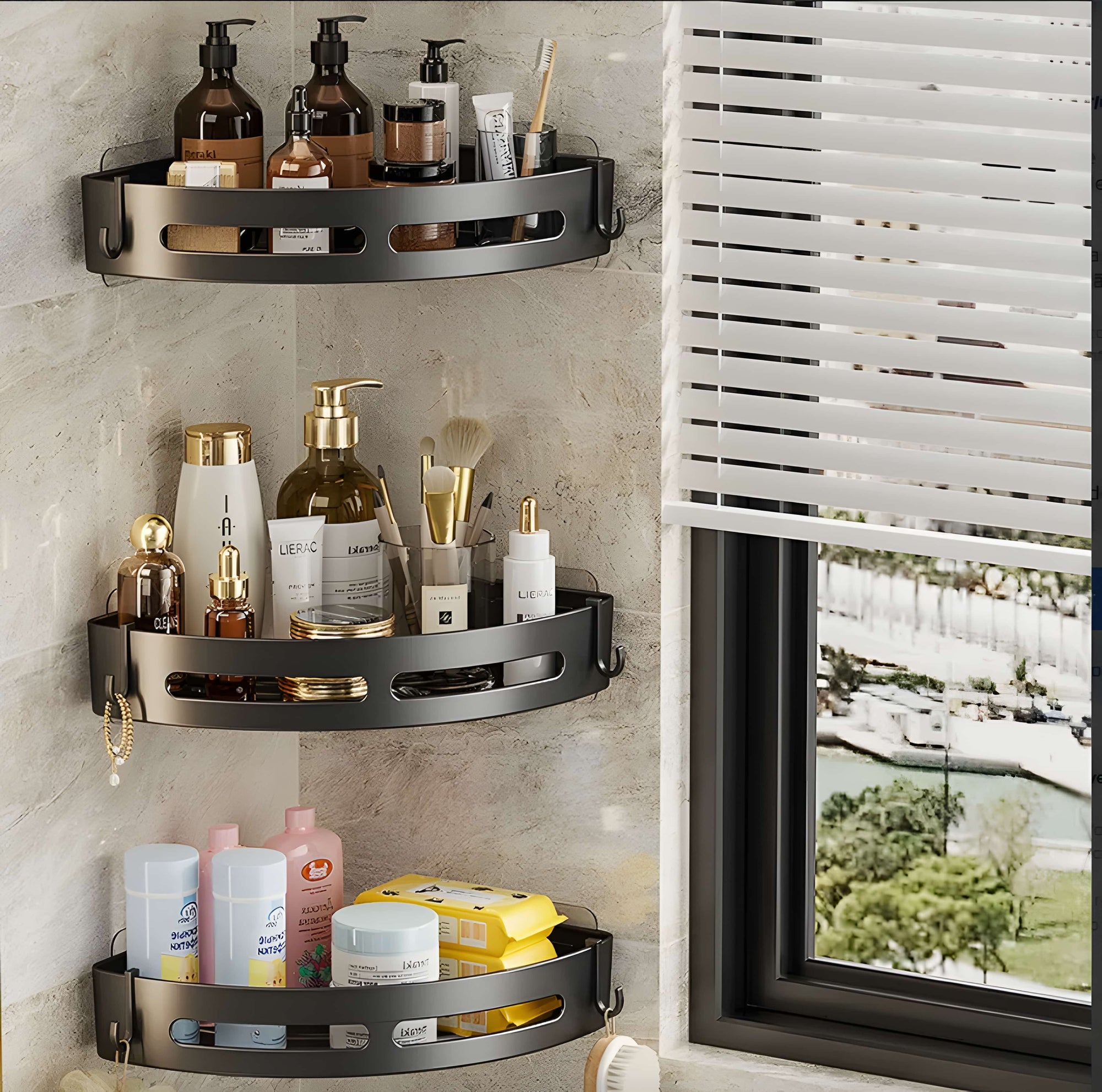 Suporte de Canto – Fixação Sem Furos